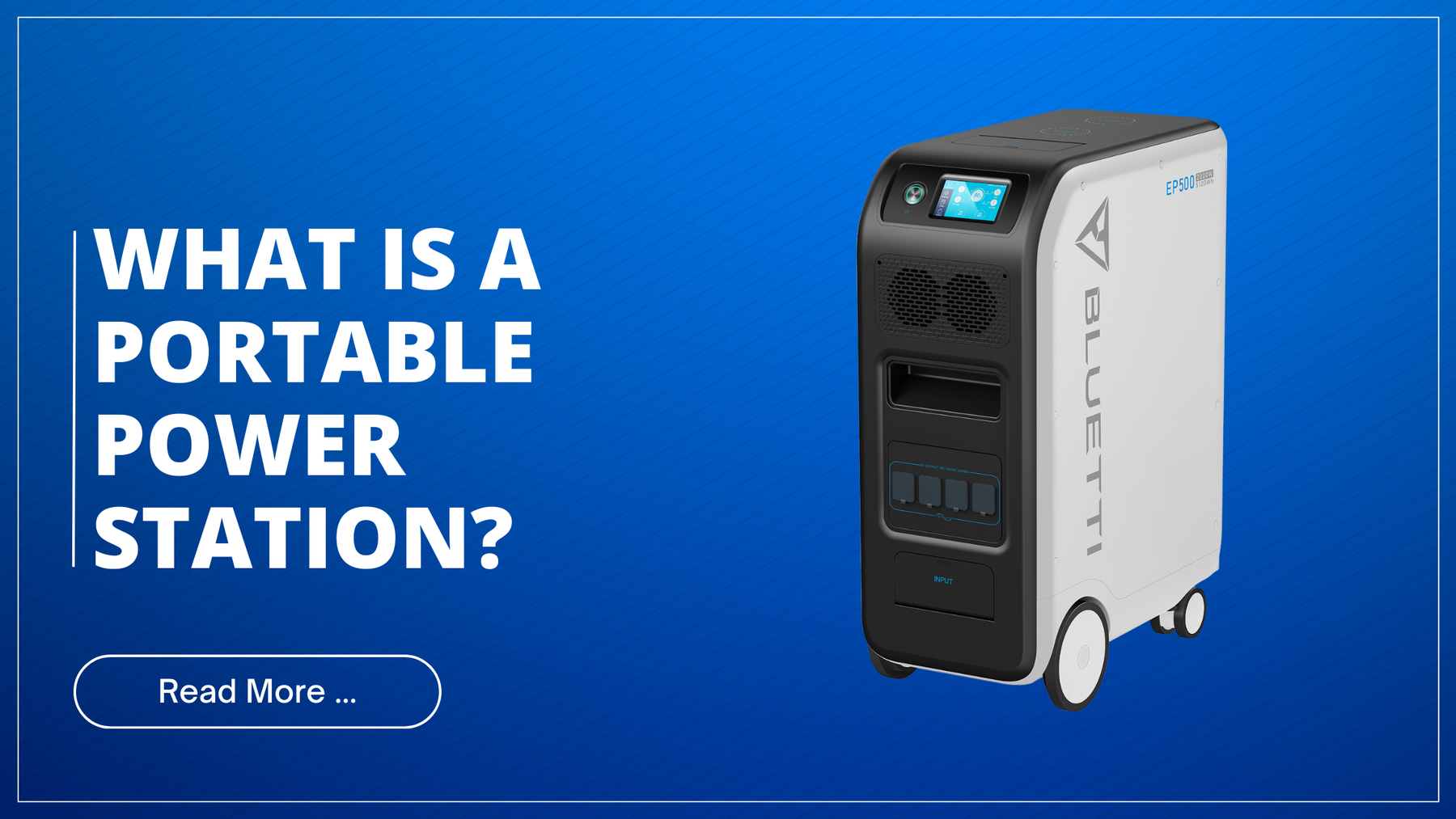 What is a Portable Power Station?