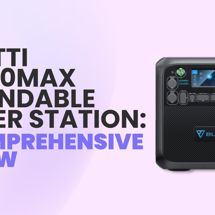 BLUETTI AC200MAX Expandable Power Station: A Comprehensive Review