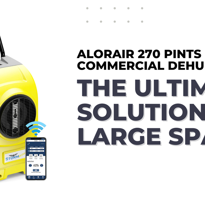 AlorAir 270 Pints Commercial Dehumidifier: The Ultimate Solution for Large Spaces