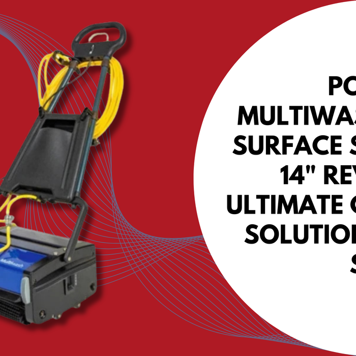 Powr-Flite Multiwash Multi-Surface Scrubber 14" Review: The Ultimate Cleaning Solution for All Surfaces