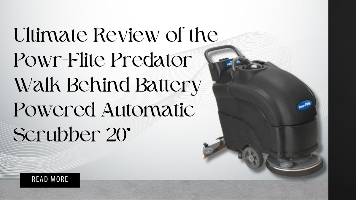 Ultimate Review of the Powr-Flite Predator Walk Behind Battery Powered ...