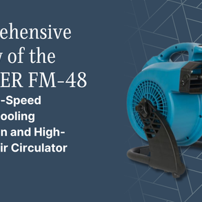 Comprehensive Review of the XPOWER FM-48 Portable 3-Speed Outdoor Cooling Misting Fan and High-Velocity Air Circulator