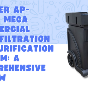 XPOWER AP-1800D MEGA Commercial HEPA Filtration Air Purification System: A Comprehensive Review