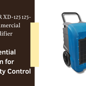 XPOWER XD-125 125-Pint Commercial Dehumidifier Review: An Essential Solution for Humidity Control