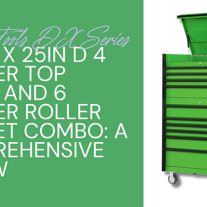 Extreme Tools DX Series 41in W x 25in D 4 Drawer Top Chest and 6 Drawer Roller Cabinet Combo: A Comprehensive Review