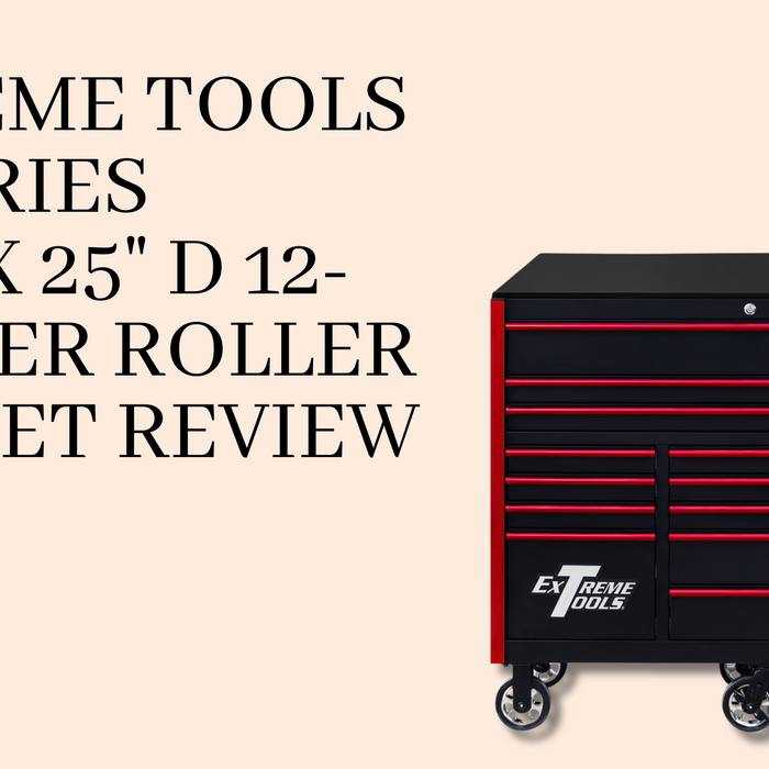 Extreme Tools RX Series 55" W x 25" D 12-Drawer Roller Cabinet Review