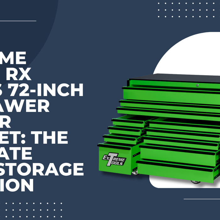 Extreme Tools RX Series 72-inch 19-Drawer Roller Cabinet: The Ultimate Tool Storage Solution