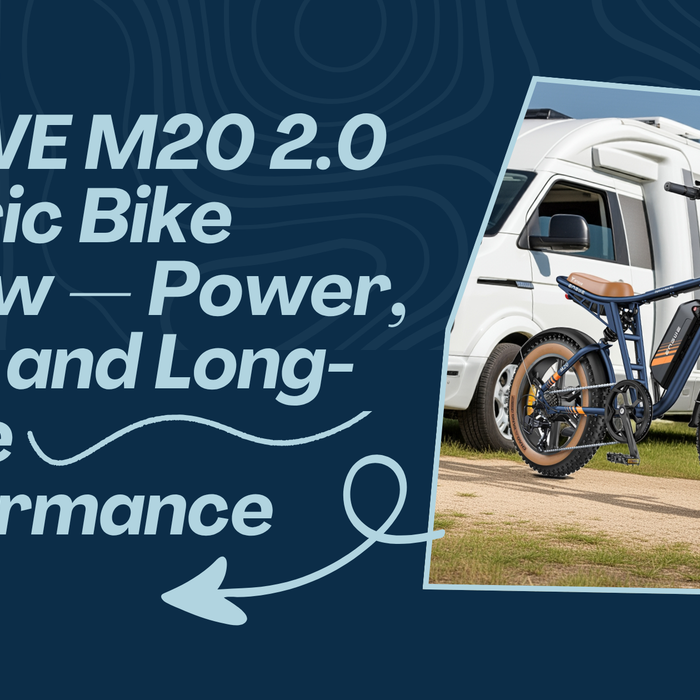 ENGWE M20 2.0 Electric Bike Review — Power, Style, and Long-Range Performance