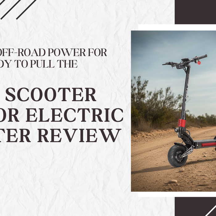 YUME SCOOTER Raptor Electric Scooter Review – Ultimate Off-Road Power for Riders Ready to Pull the Trigger