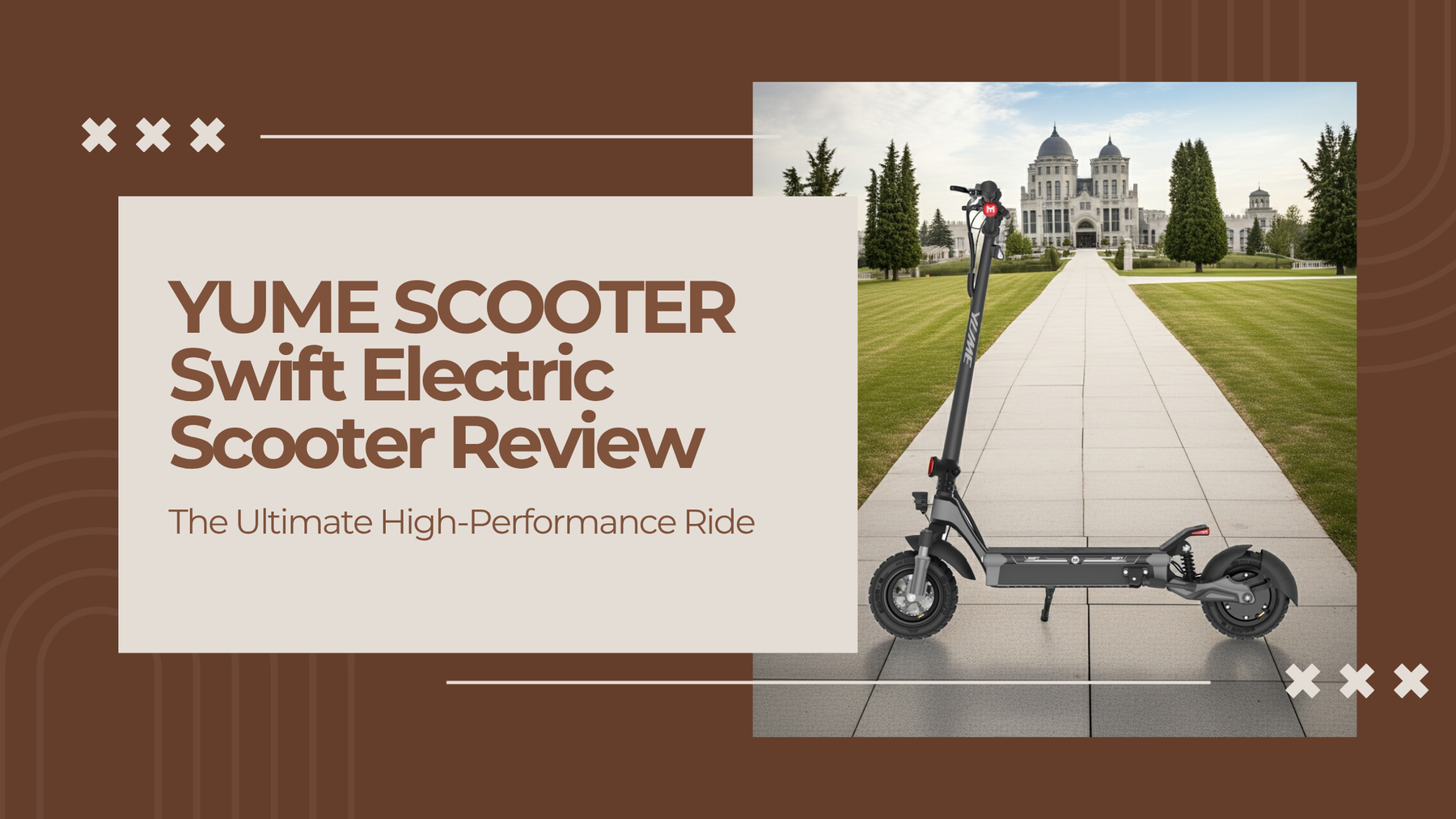 YUME SCOOTER Swift Electric Scooter Review — The Ultimate High-Performance Ride