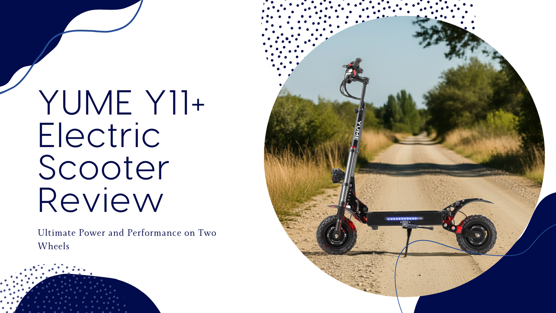 YUME Y11+ Electric Scooter Review – Ultimate Power and Performance on Two Wheels