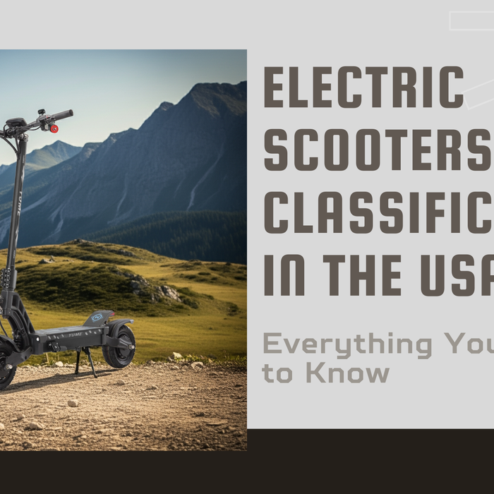 Electric Scooters Classification in the USA: Everything You Need to Know