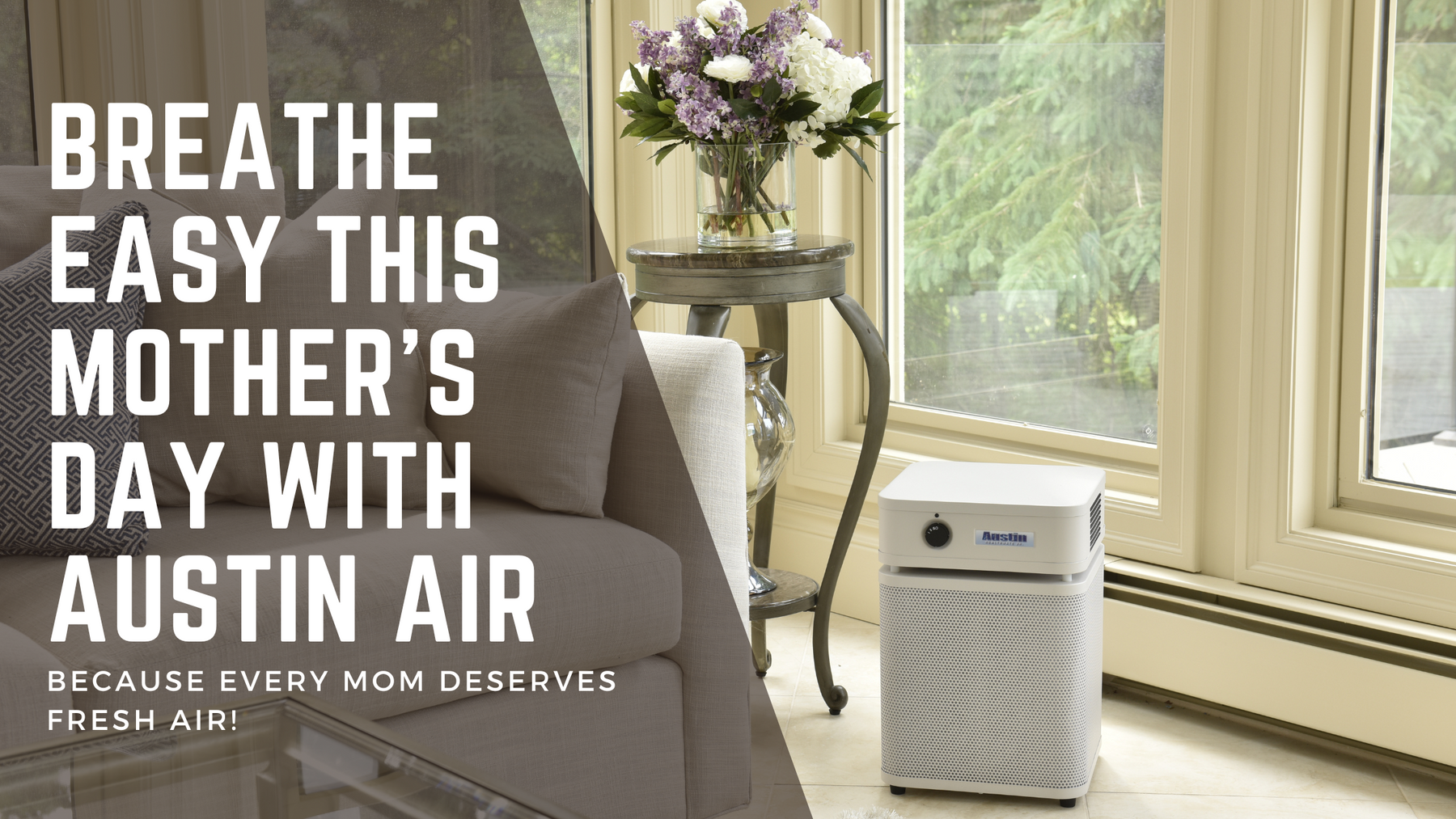 Breathe Easy this Mother’s Day with Austin Air - Because Every Mom Deserves Fresh Air!