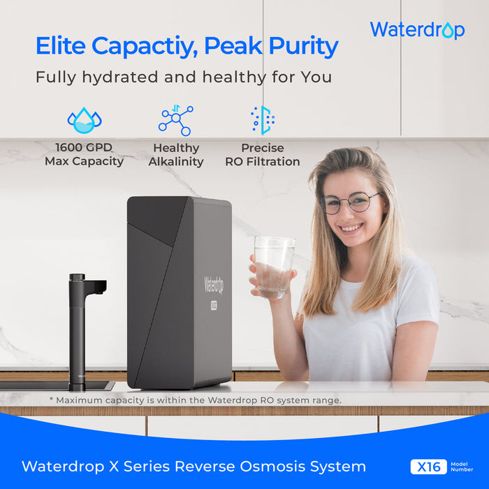 Waterdrop Filter X Series Reverse Osmosis System, X16