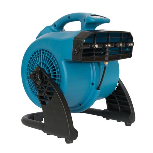 XPOWER FM-48 Portable 3 Speed Outdoor Cooling Misting Fan and High Velocity Air Circulator - angled view