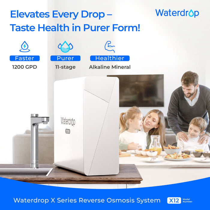 Waterdrop Filter X Series Reverse Osmosis System, X12