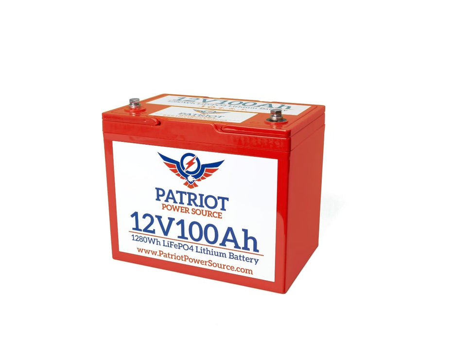 Patriot Power Source 12V 400Ah / 48V 100Ah Battery Bundle Kit for Marine / RV