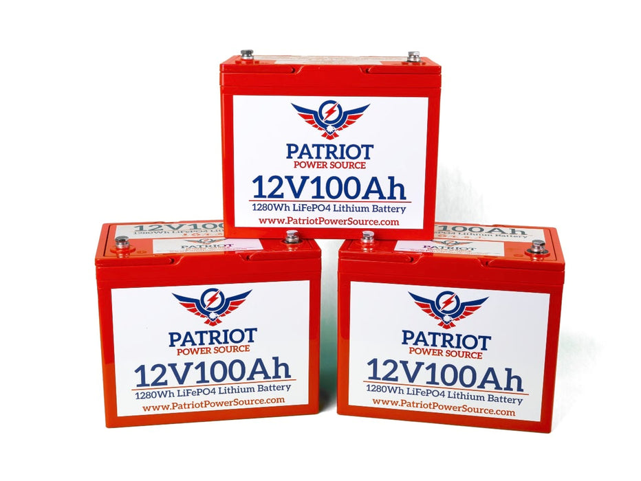 Patriot Power Source 36V Golf Cart Lithium Conversion Kit