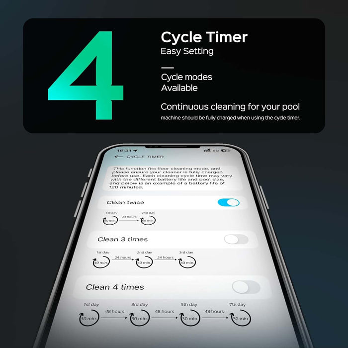 WYBOT S2 High-end Cordless Robotic Pool Cleaner