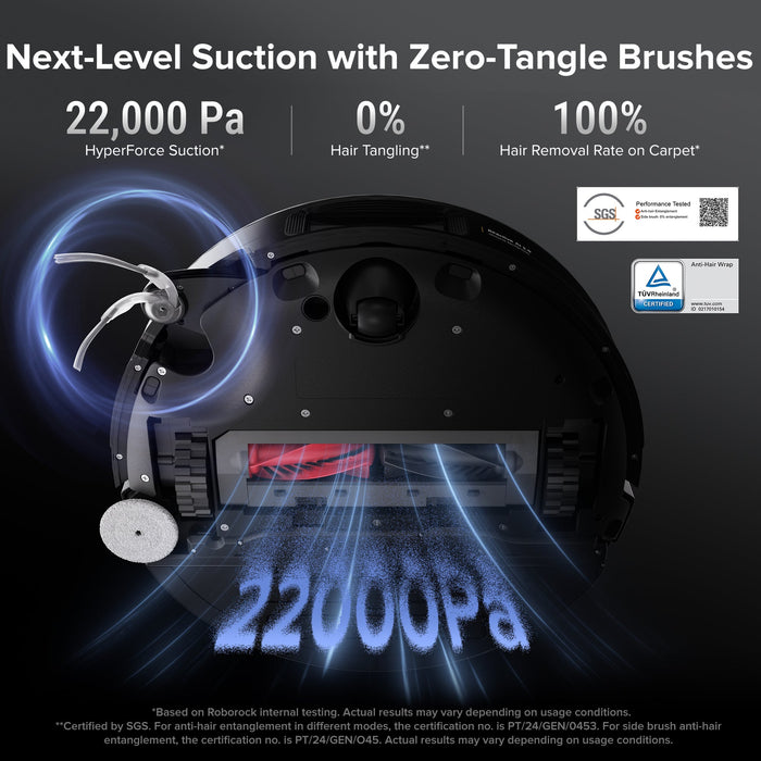 Roborock Saros 10 Robot Vacuum with Refill & Drainage System