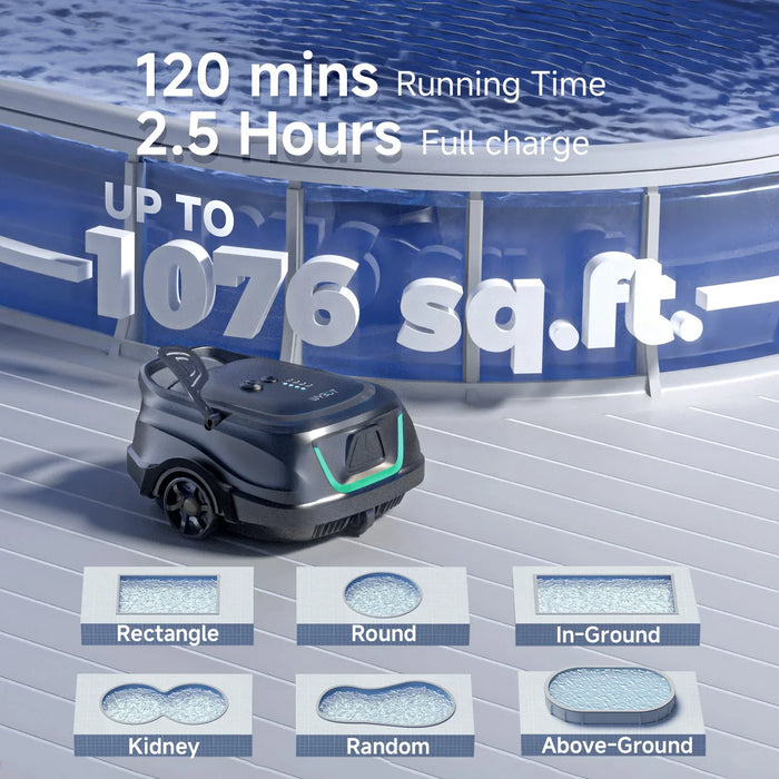 WYBOT A1 Cordless Robotic Pool Cleaner