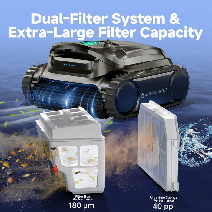 WYBOT M1 Cordless Robotic Pool Cleaner