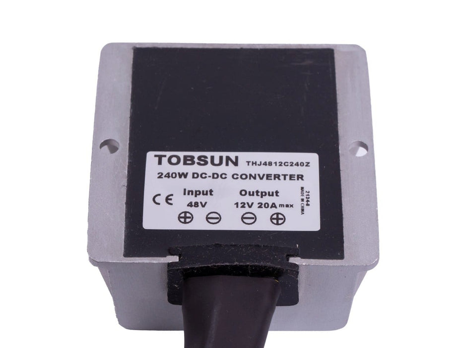 Patriot Power Source Pre-Wired Voltage Step-Down Converter w/ Fuse Box (48V/36V → 12V)