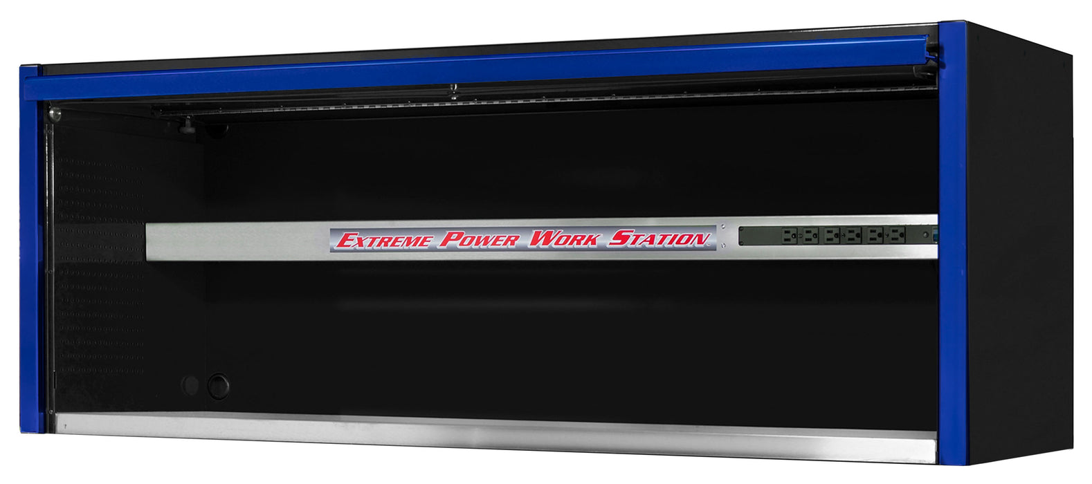 Extreme Tools EXQ Series 72in W x 30in D Professional Extreme Power Workstation Hutch with Handle