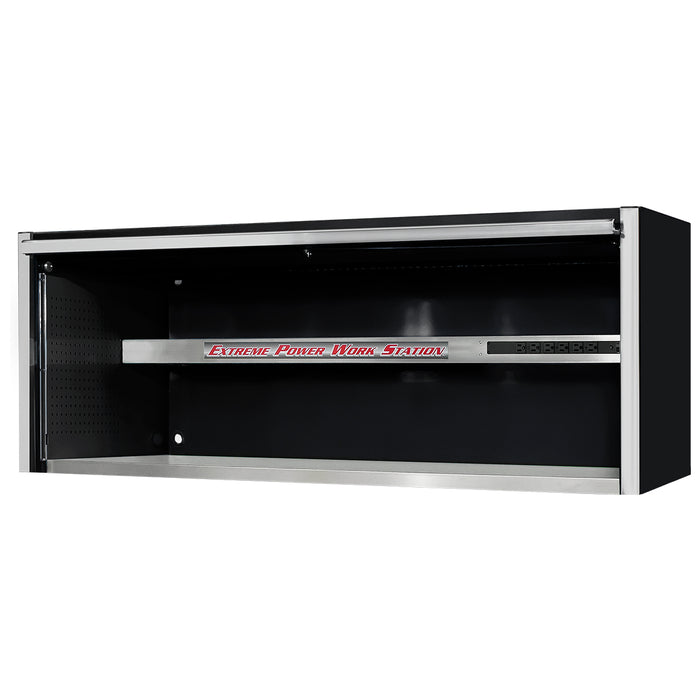 Extreme Tools EXQ Series 72in W x 30in D Professional Extreme Power Workstation Hutch with Handle