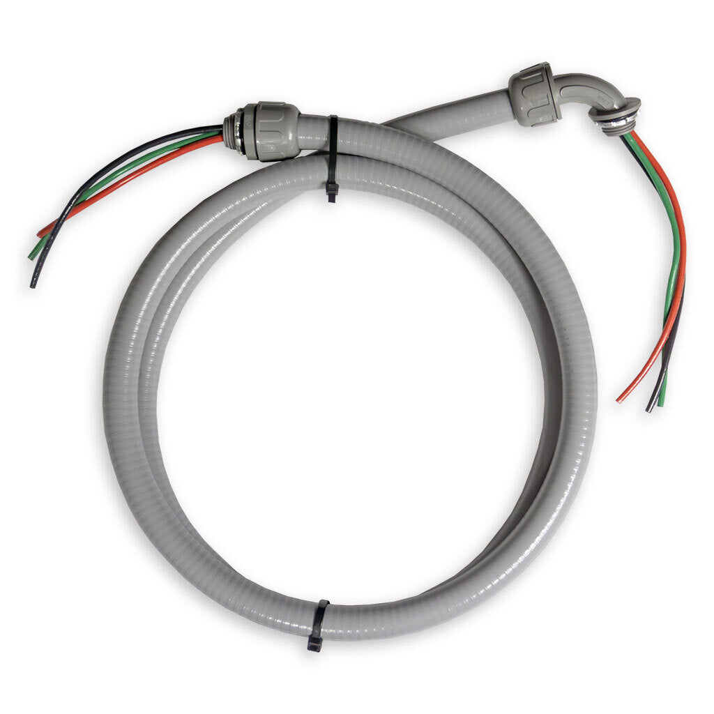 6 Ft 10 AWG 3-Lead Flexible Whip Conduit for HVAC & AC — Cleaning ...