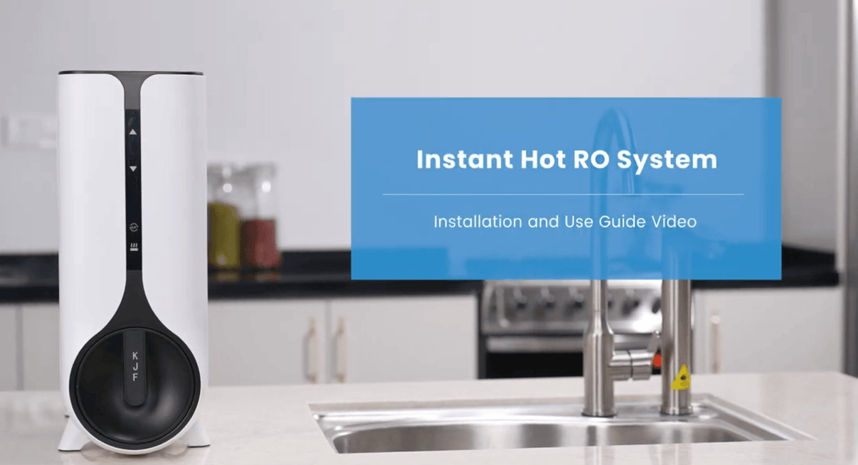 Waterdrop Filter Reverse Osmosis System Instant Hot Water Disperser System, 600GPD