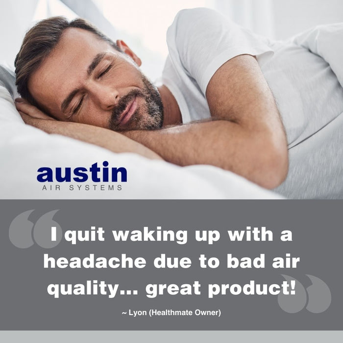 Austin Air HealthMate Air Purifier - for cleaner and fresher air to lessen headache 