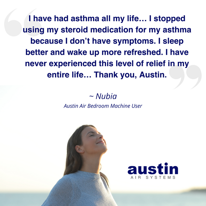 Austin Air “The Bedroom Machine” Air Purifier - for better sleep and wake up refreshed