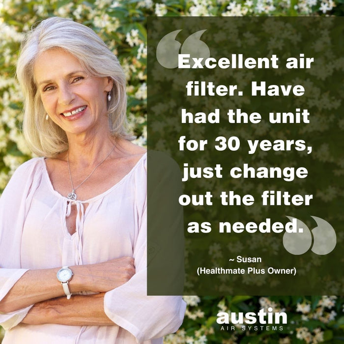 Austin Air HealthMate Plus Air Purifier - excellent air filter 