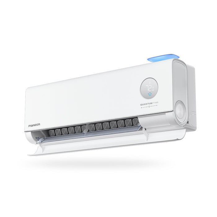 Pioneer® Quantum Fresh™ 12,000 BTU 24 SEER2 High-Wall Ductless Mini-Split Fresh Air Conditioner Inverter Heat Pump Full Set