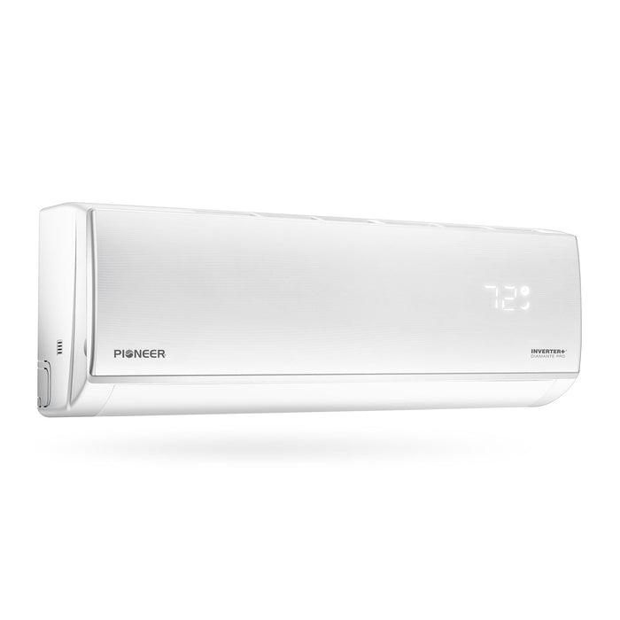 Pioneer® Diamante Pro™ 12,000 BTU 20 SEER2 115V High-Wall Ductless Mini-Split Air Conditioner Inverter Heat Pump with 16 Ft. Kit