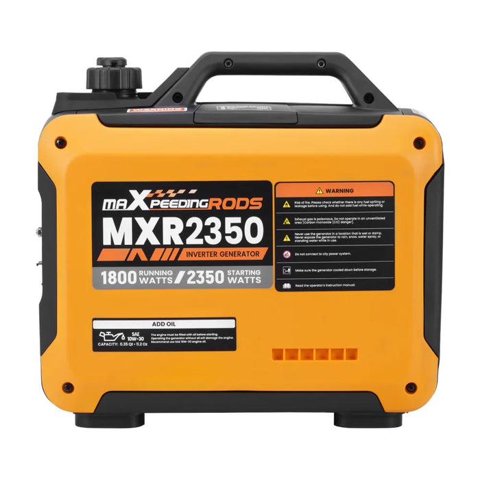 MaXpeedingrods 2350W Portable Inverter Generator Lightweight Gasoline Power Equipment
