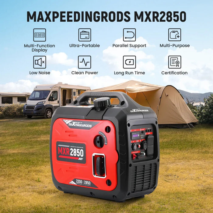 MaXpeedingrods 2850W Inverter Generator Portable Super Quiet