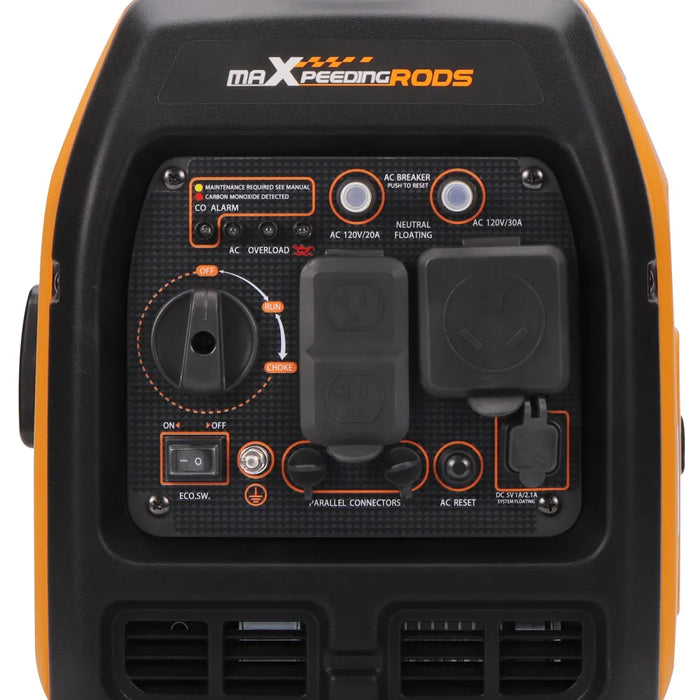 MaXpeedingrods Gas Powered 3500-Watt Portable Inverter Generator Quiet Generator