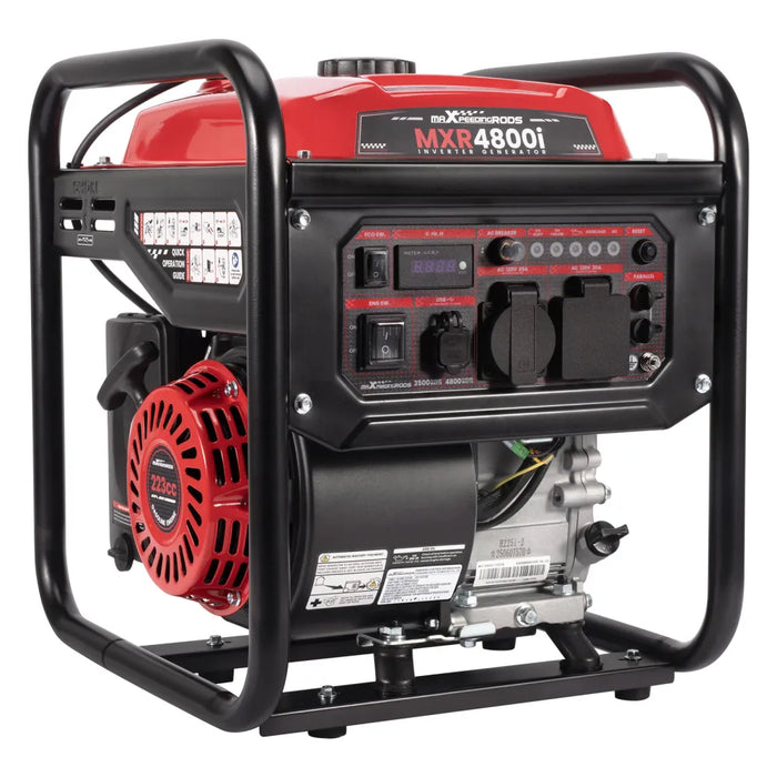 MaXpeedingrods 4800W Peak 3500W Rated Portable Generator with Low Oil Alert Parallel Ready
