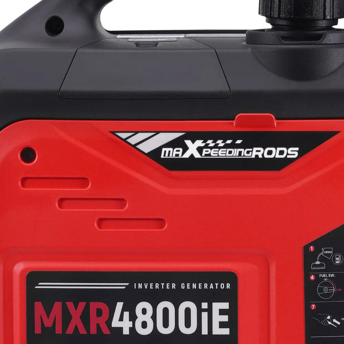 MaXpeedingrods 4.8KW Portable Inverter Generator Gas Powered Quiet