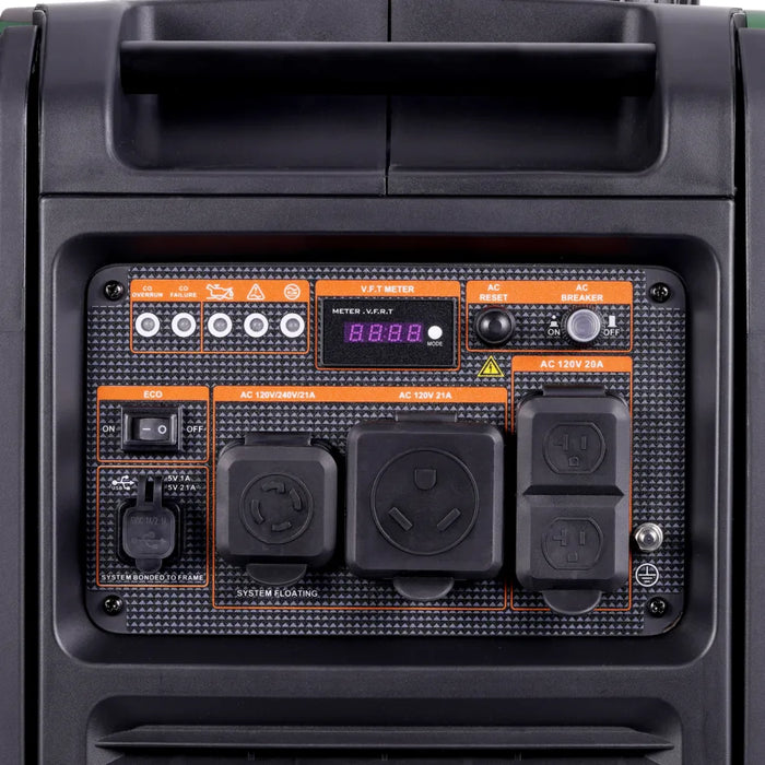 MaXpeedingrods Gas Powered 5500-Watt Portable Inverter Generator Super Quiet 68dB Home Backup