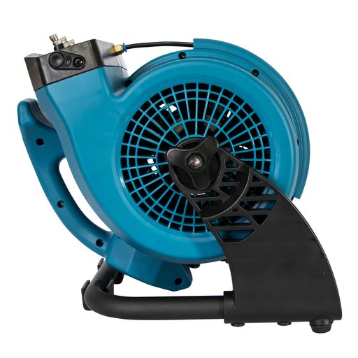 XPOWER FM-48 Portable 3 Speed Outdoor Cooling Misting Fan and High Velocity Air Circulator - sideview