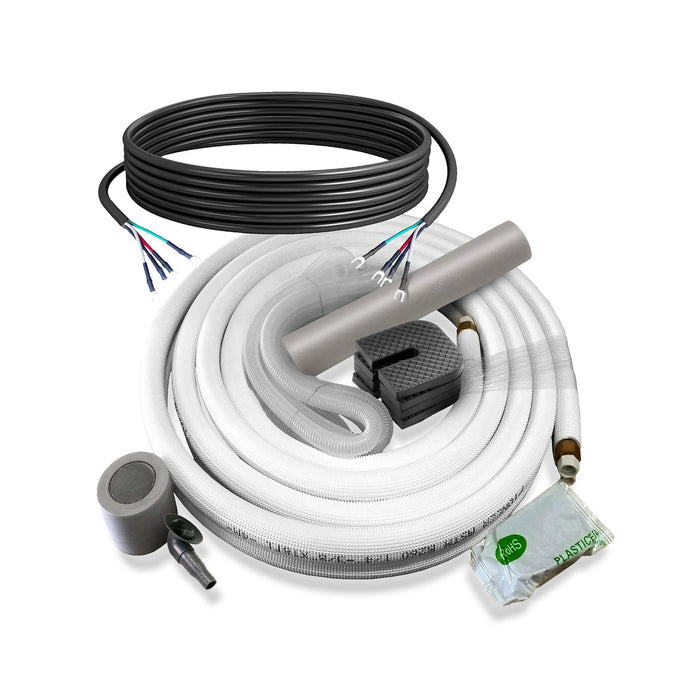 Pioneer® Quantum Hyperformance™ 24,000 BTU 22.5 SEER2 230V High-Wall Ductless Energy-Star Mini-Split Air Conditioner Inverter Hyper Heat Pump Full Set