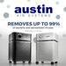 Austin Air HealthMate Air Purifier - removes up to 99% of bacteria and aerosolized viruses
